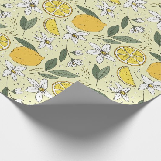 Citrus Wrapping Paper Cadeaupapier (Hoek)