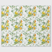 Citrus Wrapping Paper Cadeaupapier (Vlak)