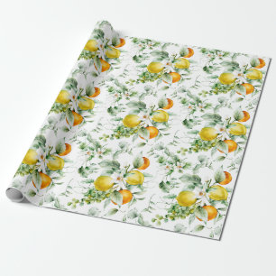 Citrus Wrapping Paper Cadeaupapier