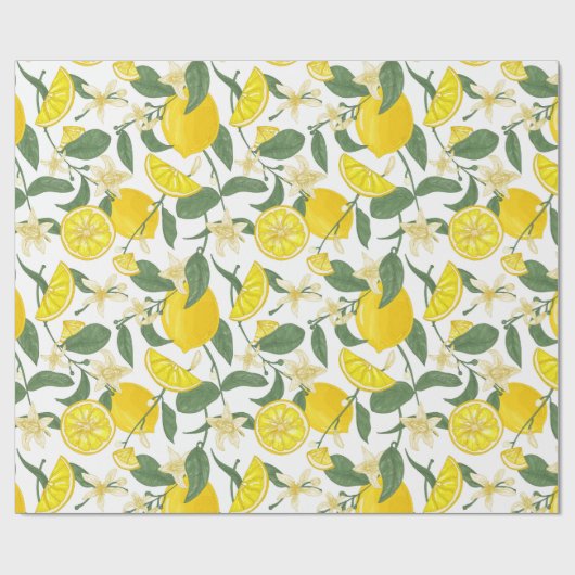 Citrus Wrapping Paper Cadeaupapier (Vlak)