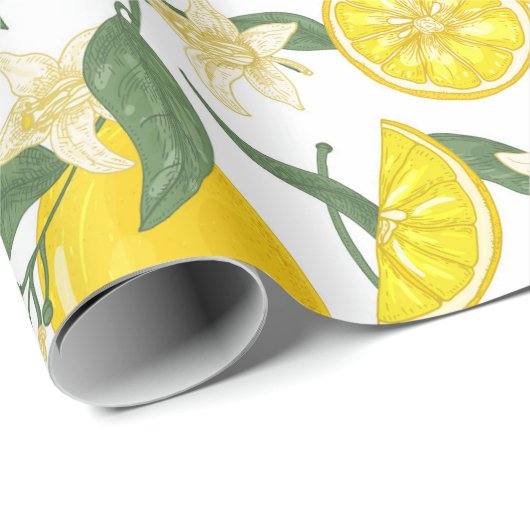 Citrus Wrapping Paper Cadeaupapier (Rol Hoek)