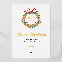 Citrus Wreated Kerstmis Gold