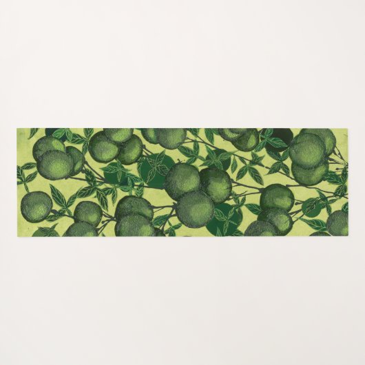 Citrus Yoga mat (Achterkant (horizontaal))
