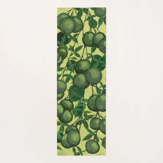 Citrus Yoga mat (Achterkant)