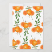 Citrus Ze vond haar belangrijkste knijp Vrijgezell Kaart (Achterkant)