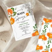 Citrus Ze vond haar belangrijkste knijp Vrijgezell Kaart