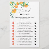 Citrus zei dat ze vrijgezellenfeest spel zei (Voorkant)