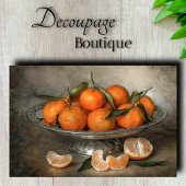 Citrus & Zilver Decoupage Tissuepapier