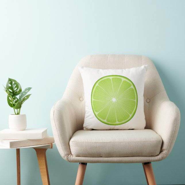 Citrus Zomer Limoen Kussen (Stoel)