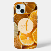 Citrus Zomer Sinaasappels & Citroenen Case-Mate iPhone Case (Achterkant)