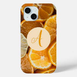 Citrus Zomer Sinaasappels & Citroenen iPhone 15 Case