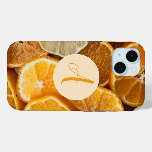 Citrus Zomer Sinaasappels & Citroenen Case-Mate iPhone Case (Achterkant (horizontaal))
