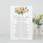 Citrus - Zou ze liever vrijgezellenfeest spelen? (Staand voorkant)