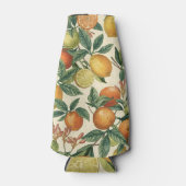 Citrusbloementuin Naadloos Patroon Flesjeskoeler (Voorkant)