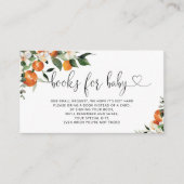 Citrusboeken voor de kaart van de kaartjesleefruim (Voorkant)