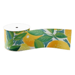 Citrusboom Artisan Citroenen Sinaasappels Limes Kl Grosgrain Lint