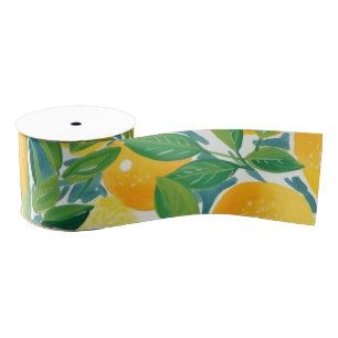 Citrusboom Artisan Citroenen Sinaasappels Limes Kl Grosgrain Lint