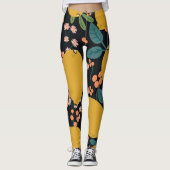 Citrusboom Hand getekend:  Leggings (Voorkant)