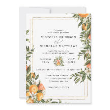 Citrusboomgaard | Boho botanische bruiloft