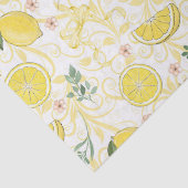 Citruscitroen botanisch tissuepapier (Detail)