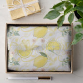 Citruscitroen botanisch tissuepapier (Geschenk)