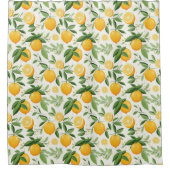 Citruscitroen uit de Middellandse Zee Douchegordijn (Voorkant)