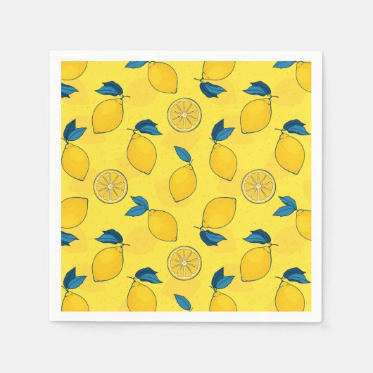 Citruscitroen, vers servet (Voorkant)