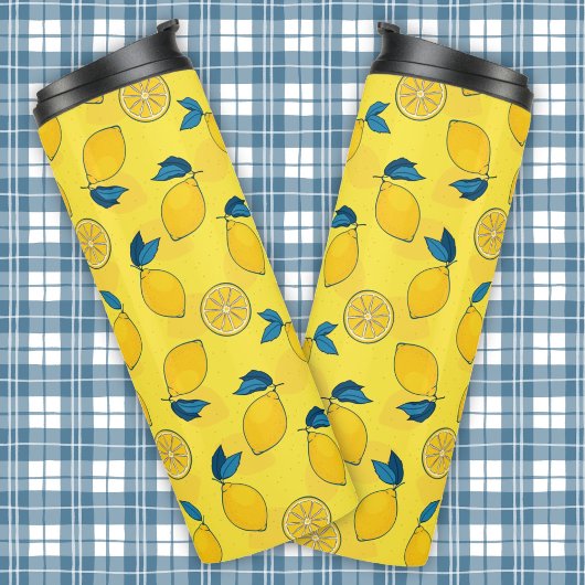 Citruscitroen, vers thermosbeker