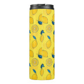 Citruscitroen, vers thermosbeker (Achterkant)