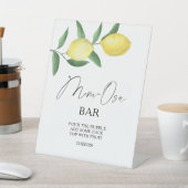 Citruscitroenen - Mon-osa bar Poster Reclamebord Met Voetstuk (Insitu)