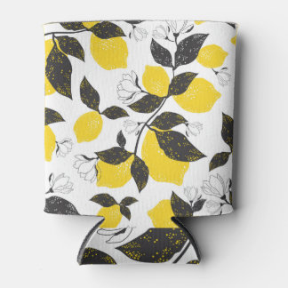 Citruscitroenen,  zomer naadloos. blikjeskoeler