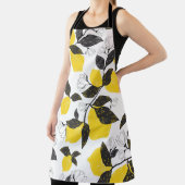 Citruscitroenen,  zomer naadloos. schort (Insitu)