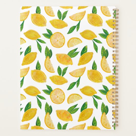 Citruscitroenpatroon 2024 planner (Achterkant)