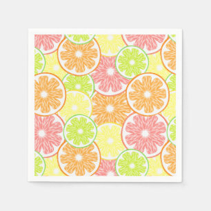 Citrusfruit Papieren Servet
