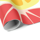 Citrusfruitpatroon Cadeaupapier (Rol Hoek)