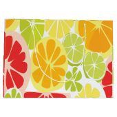 Citrusfruitpatroon Groot Cadeauzakje (Achterkant)
