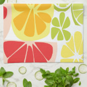 Citrusfruitpatroon Theedoek (Gevouwen)