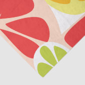 Citrusfruitpatroon Tissuepapier (Detail)