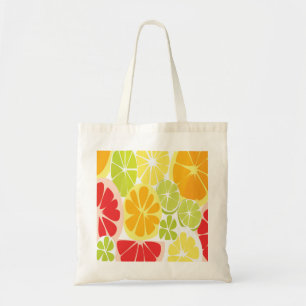 Citrusfruitpatroon Tote Bag