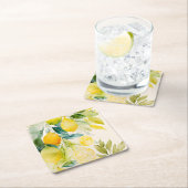 Citrusgroen Kartonnen Onderzetters (Insitu)