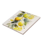 Citrusgroen Tegeltje (Zijkant)