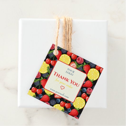  citrushandel Dank u Label (In situ)