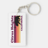  Citrushoogten Californië Sleutelhanger (achterkant)