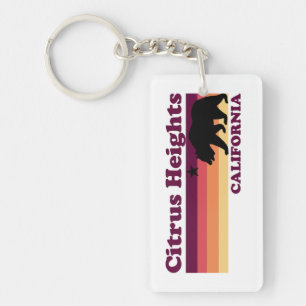  Citrushoogten Californië Sleutelhanger