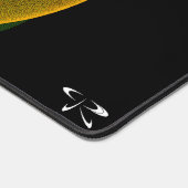 Citruskleur geometrische mix Muismat mat (Hoek)