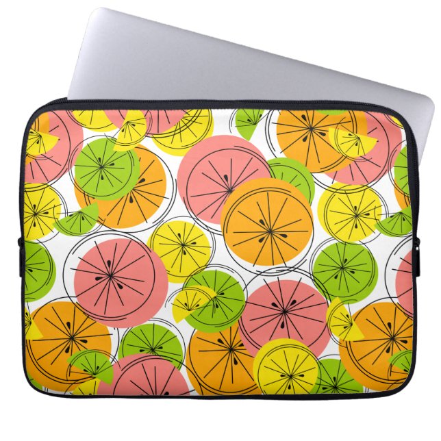 Citruslaptophoes Laptop Sleeve (Voorkant)