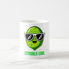 Citrusly Cool Funny Serieus Cool Limoen Zonnebril Koffiemok