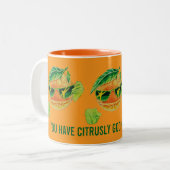 CITRUSLY GOOD DESIGNED WOMEN'S MUG  TWEEKLEURIGE KOFFIEMOK (Voorkant links)