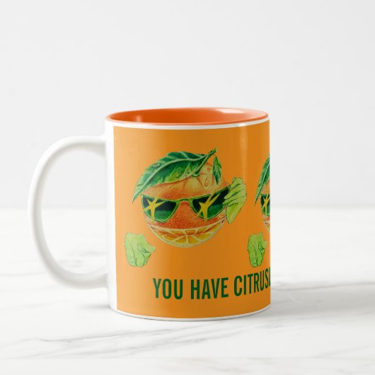 CITRUSLY GOOD DESIGNED WOMEN'S MUG  TWEEKLEURIGE KOFFIEMOK (Links)