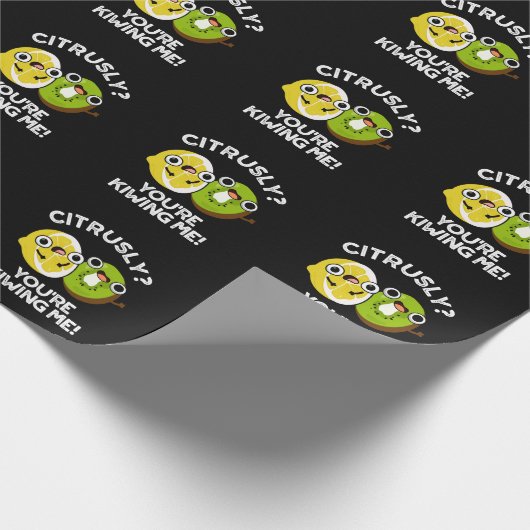 Citrusly, je geeft me schamel... cadeaupapier (Hoek)